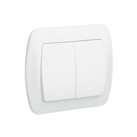 Wyłącznik świecznikowy biały Akord AW5/11 Kontakt-Simon