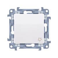 Przycisk dzwonek biały SIMON 10 CD1C.01/11 Kontakt-Simon