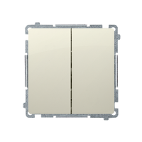 Wyłącznik świecznikowy beżowy Basic BMW5.01/12 Kontakt-Simon