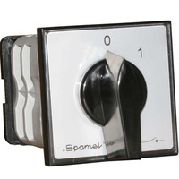 Łącznik krzywkowy gwiazda-trójkąt 3P 16A do wbudowania ŁK16R-4.831P03 Spamel 