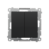 Wyłącznik świecznikowy czarny mat Simon 55 TW5.01/149 Kontakt-Simon