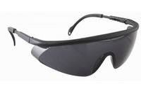 Okulary ochronne przyciemnione szkła PC z regulacją Hogert HT5K001