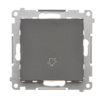 Przycisk dzwonek czarny mat Simon 55 TD1.01/149 Kontakt-Simon