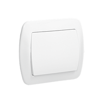 Wyłącznik pojedynczy biały AKORD AW1/11 Kontakt-Simon