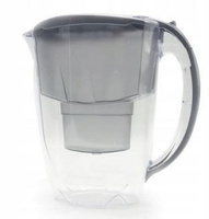 Dzbanek filtrujący Amethyst 2,8 l srebrny/szary + filtr Aquaphor 