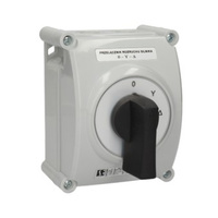 Łącznik krzywkowy 1-0-2 3P 25A w obudowie  ŁK25-3.8380OB3 Spamel 