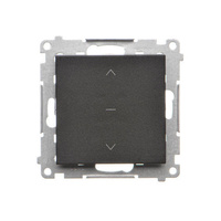 Przycisk żaluzjowy czarny mat Simon 55 TZP1K.01/149 Kontakt-Simon