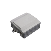 Puszka nadtynkowa hermetyczna IP54 szara klik 90x90 SEZ 6410-20