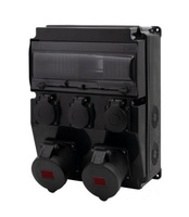 Rozdzielnia stacjonarna CAJA 12-mod 16A 5p 32A 5p 3x230V F-elektro F3.2683