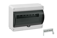 Rozdzielnia natynkowa 12-modułowa z szybą N+PE Pawbol C.2073