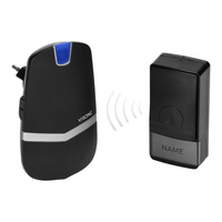 Dwonek bateryjny bezprzewodowy czarny LAXAN AC Orno DB-4/B ORNO