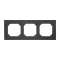 Ramka 3-krotna czarny mat Simon 55 TR3/149 Kontakt-Simon