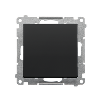 Wyłącznik jednobiegunowy czarny mat Simon 55 TW1.01/149 Kontakt-Simon