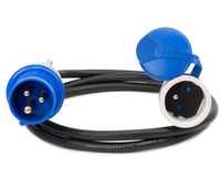 Przedłużacz campingowy 16A 3P 230V EXTREM OW 3X2,5 3mb IP44 Plastrol W-99937