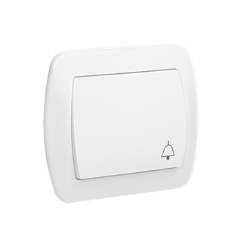 Przycisk dzwonek biały AKORD AD1/11 Kontakt-Simon