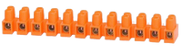 Listwa zaciskowa 12 torowa 16 mm2 pomarańczowa F2.0183 F.ELEKTRO