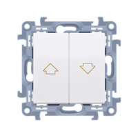 Przycisk żaluzjowy biały SIMON 10 CZP1.01/11 Kontakt-Simon