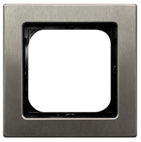 Ramka pojedyncza stal inox  Sonata R-1RM/37 Ospel