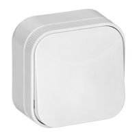 Łącznik jednobiegunowy N/T ToDo IP20, biały