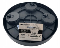 Podstawka pod doniczkę na kółkach antracyt 36,6 cm IPRR370-S433