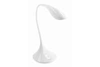 Lampka biurkowa biała Halley 8 W, 500lm.4000K 240V 3-st. ściemniania LB-HAL8W-00-DEC