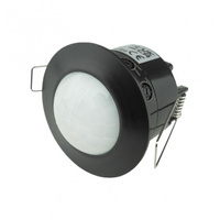 Czujnik ruchu podtynkowy czarny 360st. PIR CP-9C EC20337 ECO