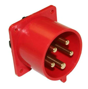 Wtyczka odbiornikowa tablicowa siłowa 16A 5B 400V PCE 615-6