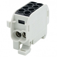Złączka szynowa czarna HLS 100A-2 (1x25,1x16 / 1x25,1x16) F-elektro F2.0518