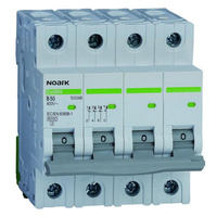 Wyłączniki nadprądowe 4P C 63A Ex9BN Noark 100179