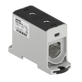 Złączka szynowa czarna 35-240mm Morek MAA1240S10