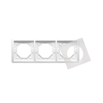 Ramka 3-krotna biała Basic Neos BMRC3B/11 Kontakt-Simon