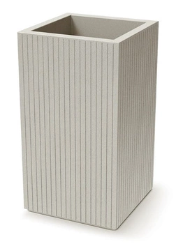 Doniczka sand Coro Square High TCS40H-101GR