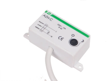 Automat zmierzchowy 10A 230V 2-1000lx obudowa miniaturowa IP65 F&F AZH-C