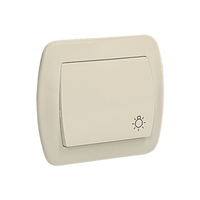 Przycisk światło beżowy AKORD AS1/12 Kontakt-Simon