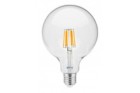Żarówka LED FILAMENT 8W 880lm 3000K G125 E27 240V 360st LD-G125FLE8-30