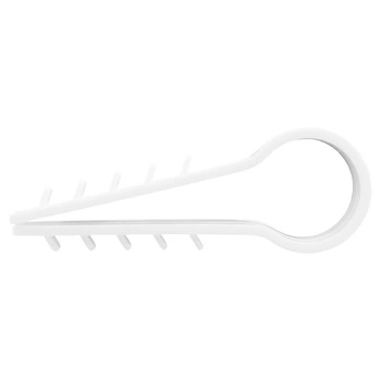 Uchwyt montażowy okrągły biały USMO-14 50szt Elektro-Plast