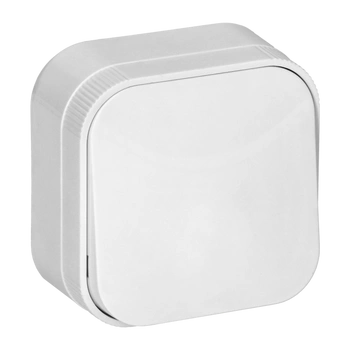 Łącznik jednobiegunowy N/T ToDo IP20, biały