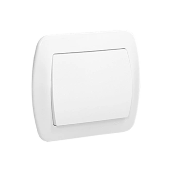 Wyłącznik pojedynczy biały AKORD AW1/11 Kontakt-Simon