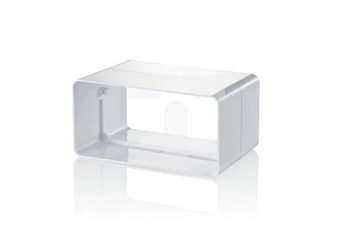 Łącznik kanału płaskiego 55x110 mm biały VENTIKA KP55-2