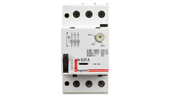 Wyłącznik silnikowy 0,16-0,25A  M250 Legrand 606801