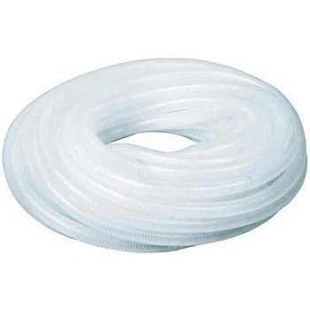 Rura peszela karbowana biała 18mm / 13,5 mm 25mb 01.9 1szt=1mb