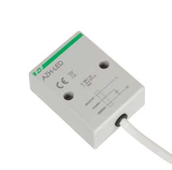 Automat zmierzchowy z wewnętrznym czujnikiem do załączania oświetlenia LED F&F AZH-LED