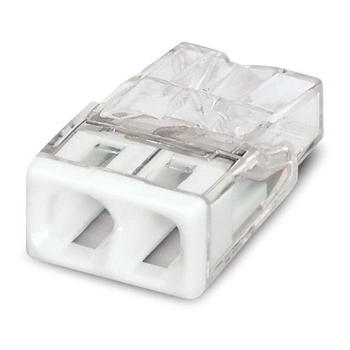 Szybkozłączka przeźroczysta 2 x 0,5-2,5mm Wago 2273-202
