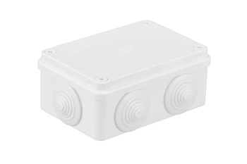 Puszka natynkowa hermetyczna biała 120x80x50 IP55 Pawbol S-BOX 206B