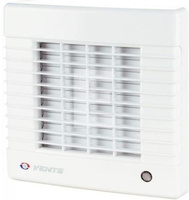 Wentylator domowy fi 100 230V 18W 98m3/h 34dB 50Hz z żaluzją higrostatem i wyłącznikiem czasowym Vents  100MATH
