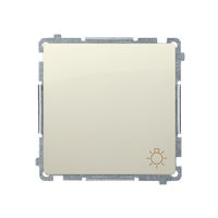 Przycisk światło biały Basic BMS1.01/12 Kontakt-Simon