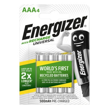 Akumulator UNIVERSAL R3/4 500mAh  AAA ENERGIZER