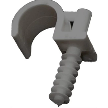 Uchwyt montażowy RING 20mm pojedynczy szary Pawbol H.7327