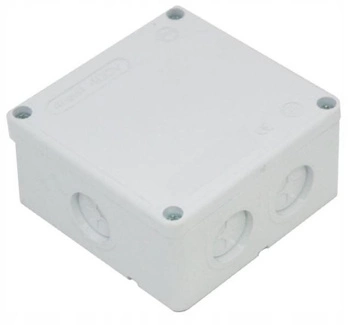 Puszka natynkowa z wkładem biała 5x10mm IP55 TAREL