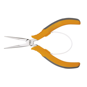 Szczypce precyzyjne wydłużone proste izolowane 130 mm NEO 01-102